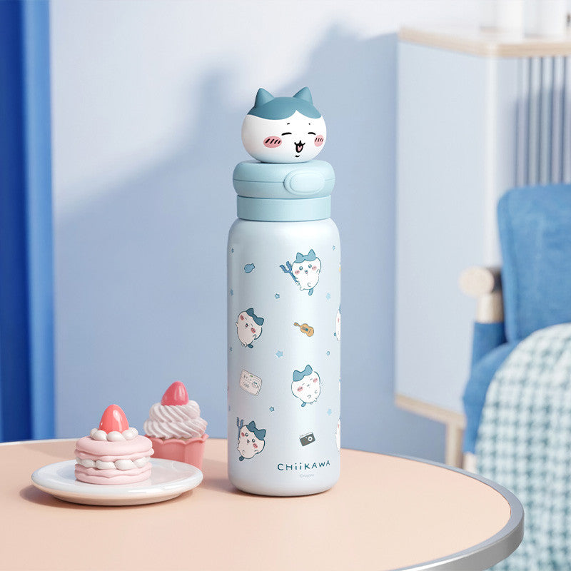 550mL 癒しデザイン 保温保冷 水筒 ボトル C-399