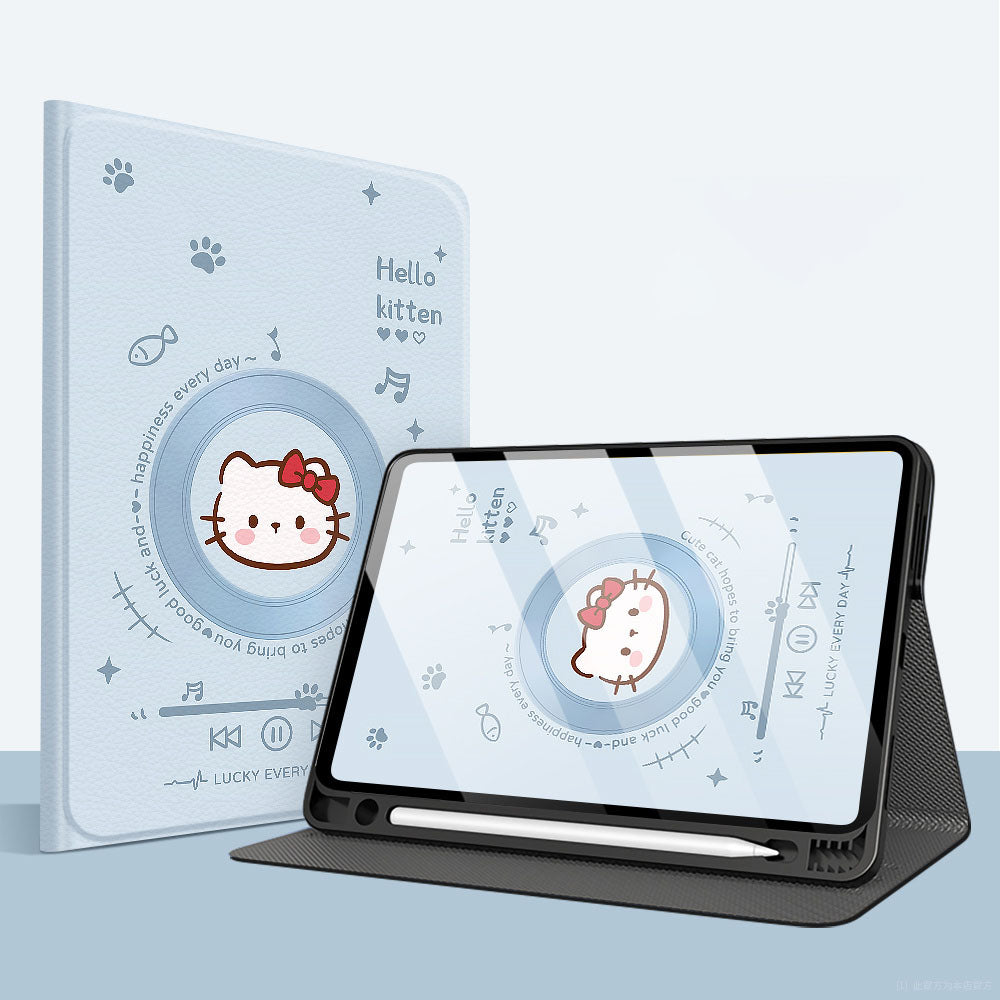 衝撃保護 薄型軽量 3段階角度調整 iPadケース C-80077