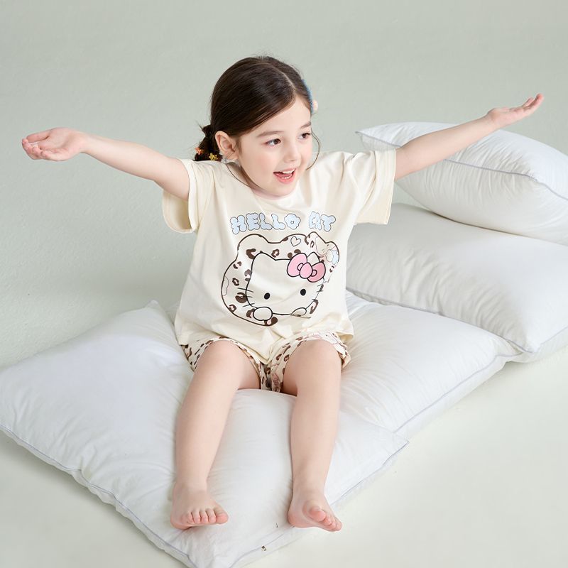 吸汗通気 締め付けなし 夏用 Tシャツ+総柄 ショーツ セットアップ n-249