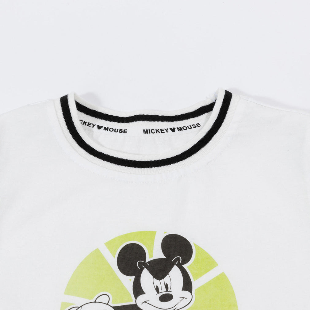 上質綿素材 夏冷感通気 Tシャツ+ショーツ セットアップ n-295
