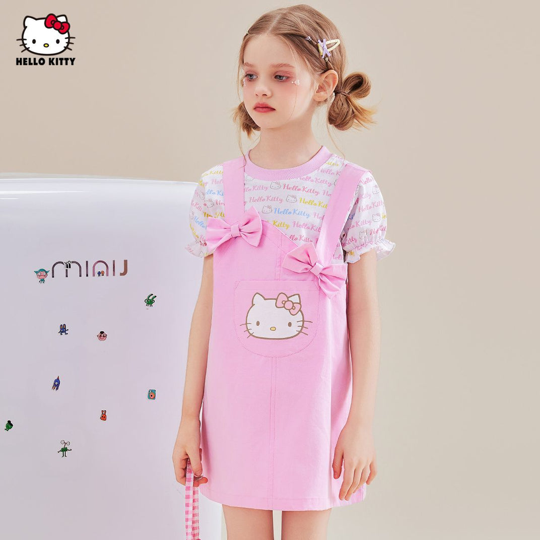 可愛い♡ 子供用 夏服 キュート元気系 ワンピース n-315
