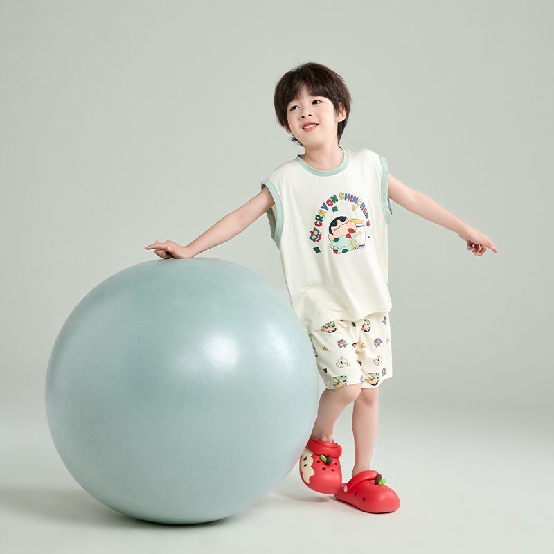 柔らか 通気吸汗 ゆったり Tシャツ+ショーツ セットアップ n-254