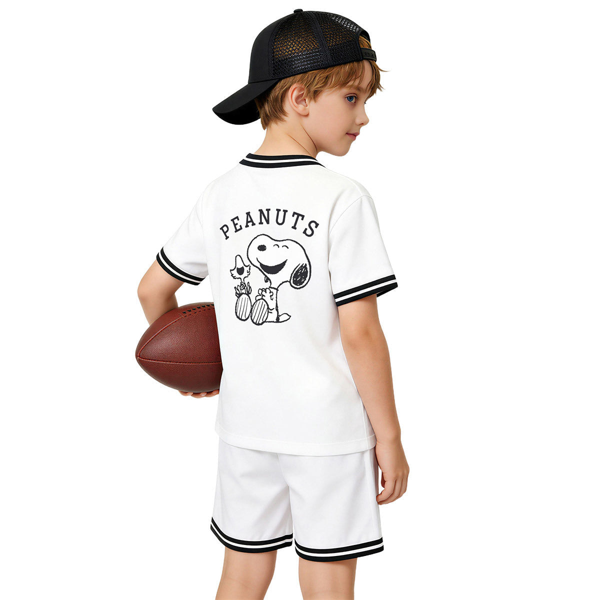 接触冷感 プリント スポーツ トップス+ショートパンツ セットアップ n-179