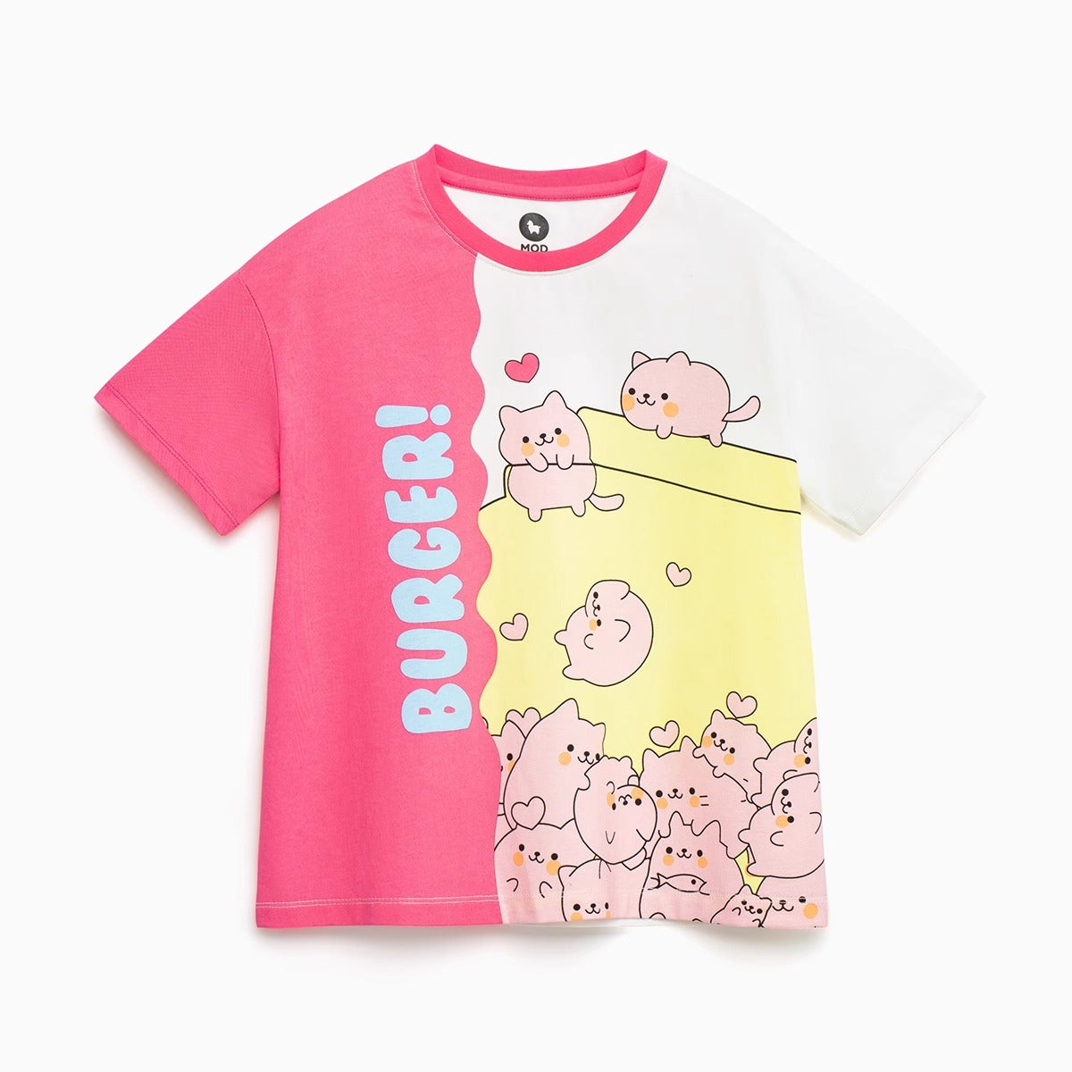 配色 肌に優しい カジュアル キッズ Tシャツ n-235