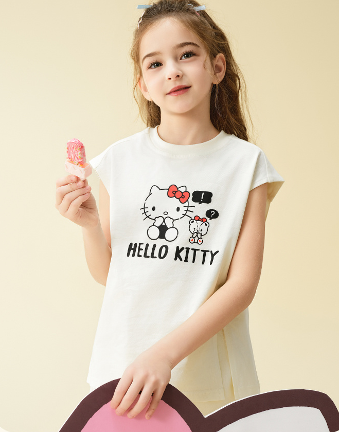 子供用 肌触りよい 半袖 Tシャツ+ショーツ セットアップ n-105
