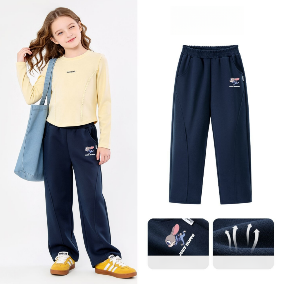 カジュアル派 子供服 立体ライン スウェットパンツ n-116
