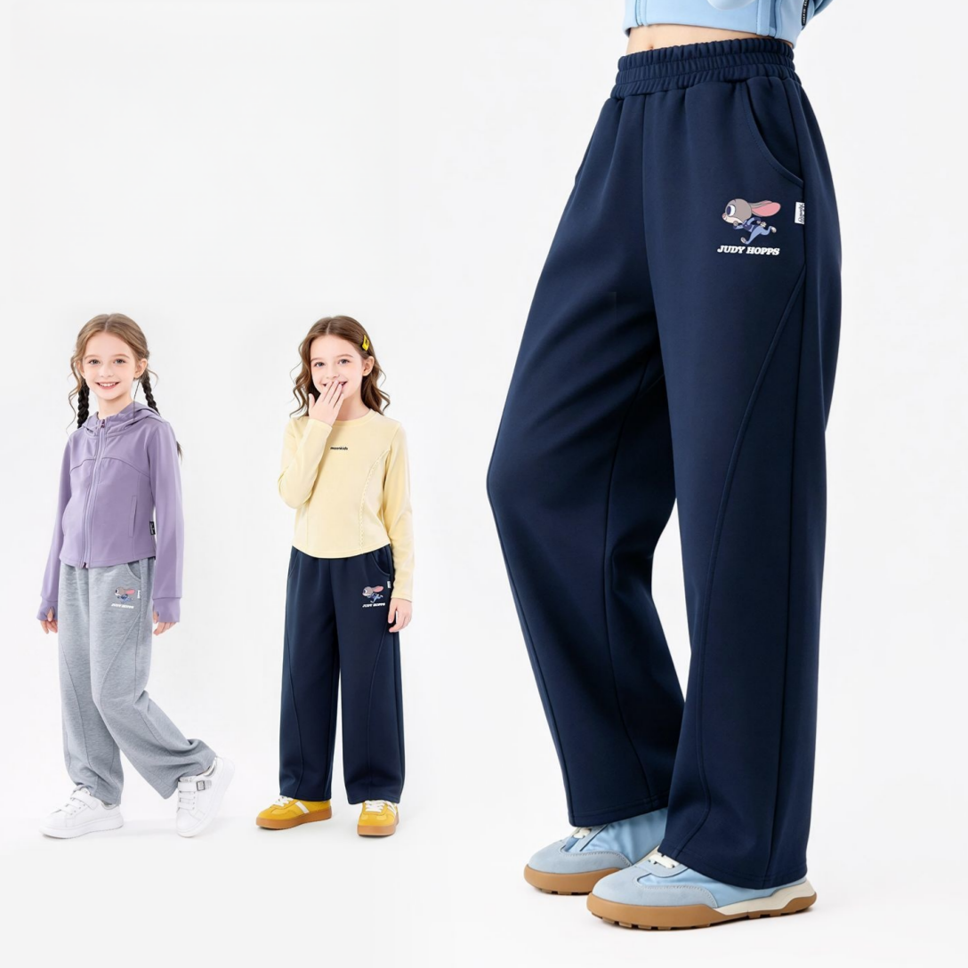 カジュアル派 子供服 立体ライン スウェットパンツ n-116
