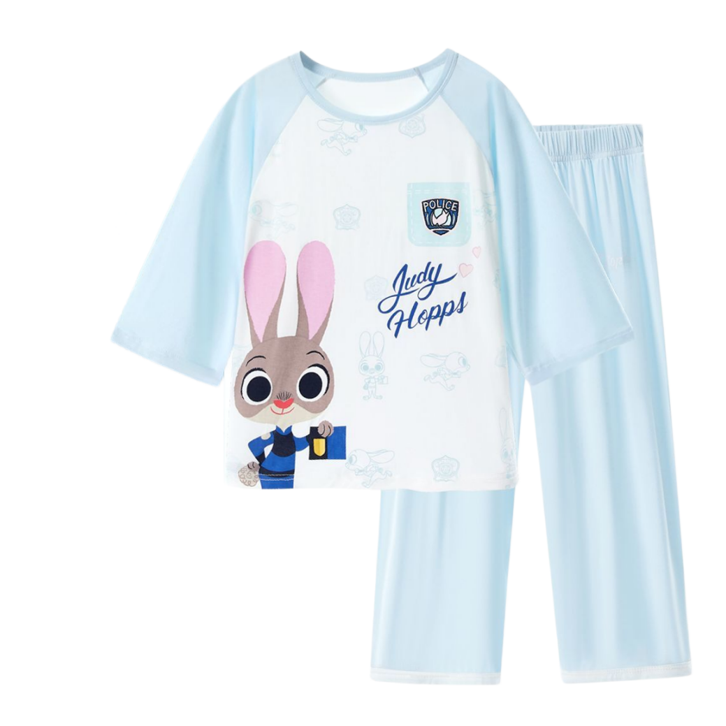 子供用 柔らか通気性 パジャマ Tシャツ+パンツ セットアップ n-119