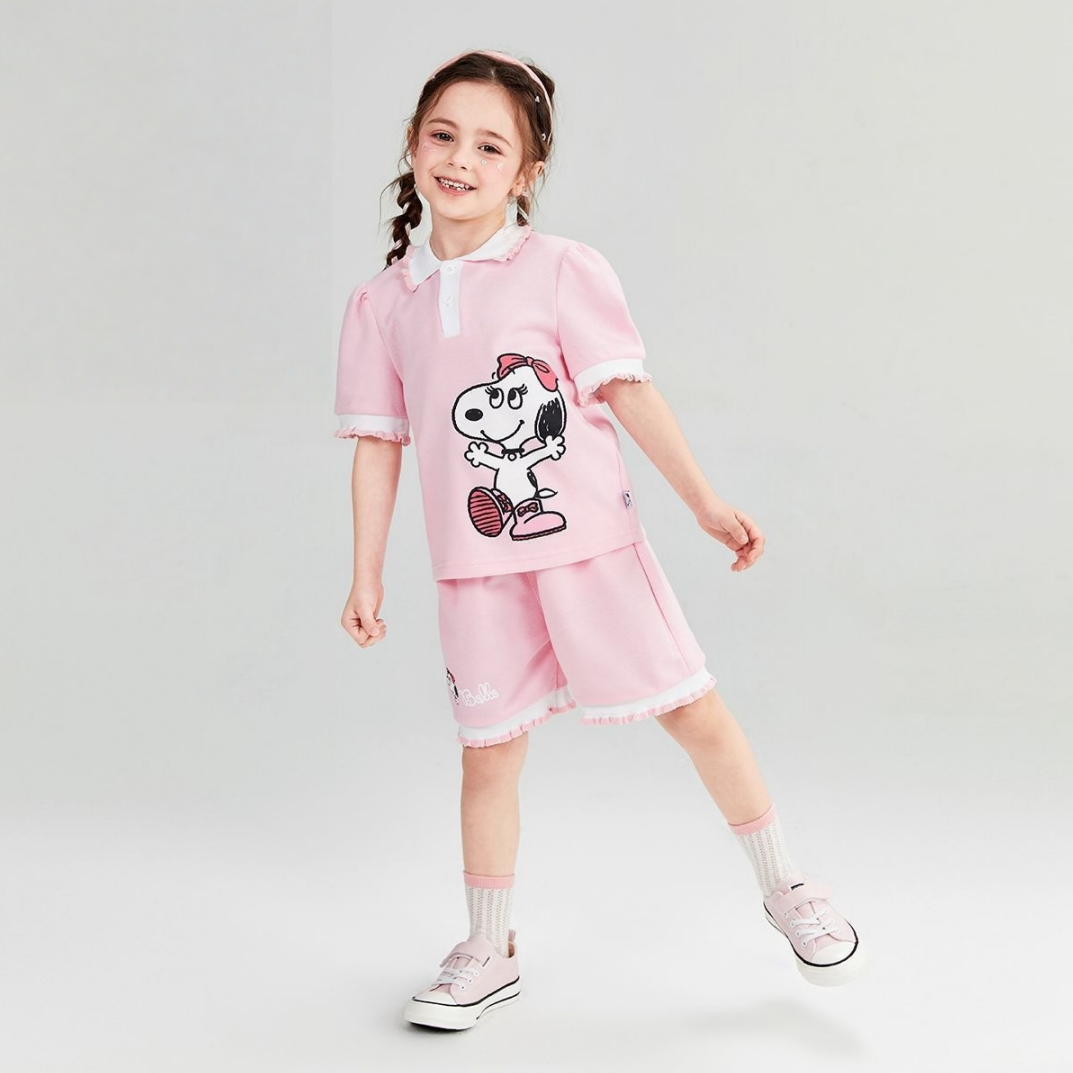 肌に優しい カジュアル Tシャツ+ショートパンツ セットアップ n-142