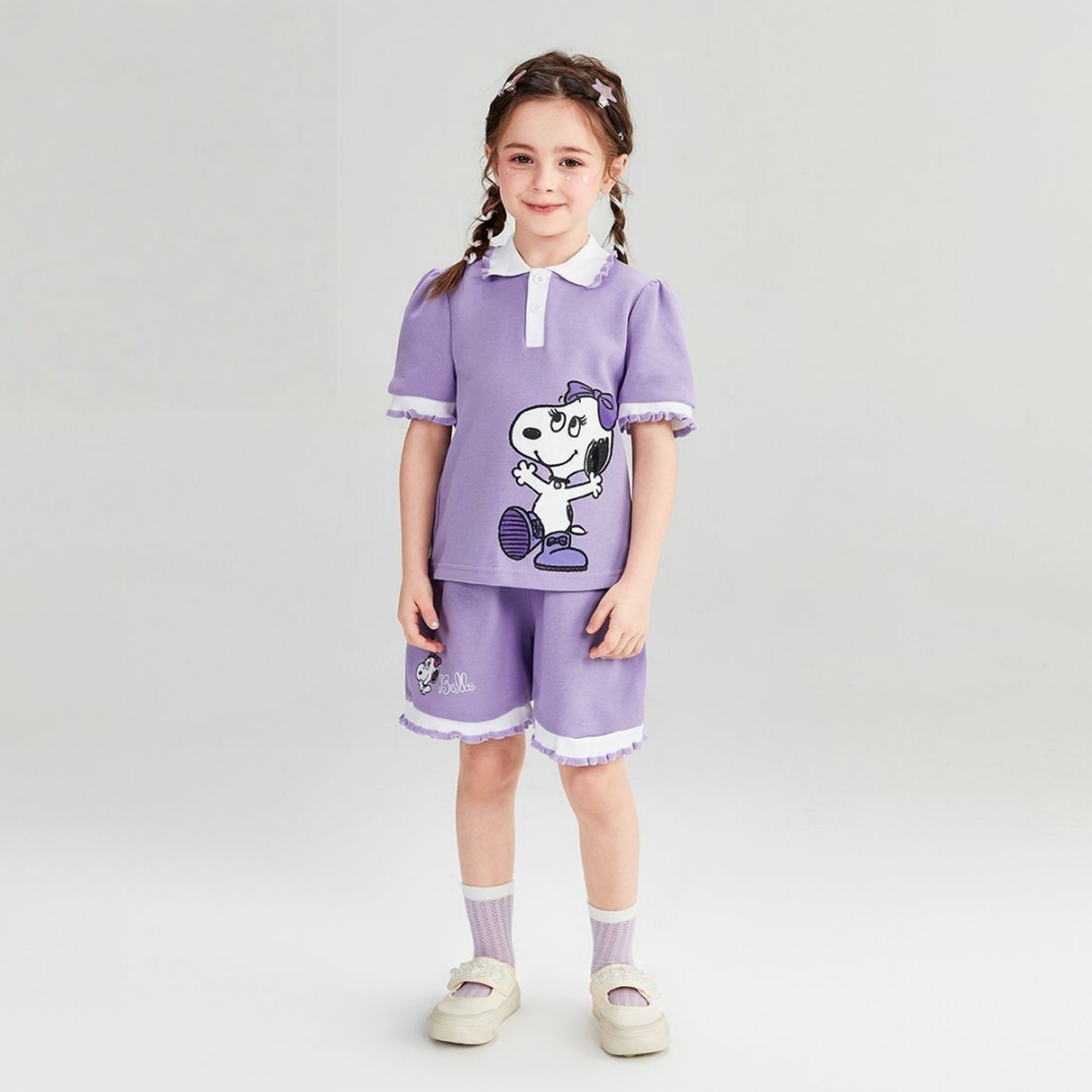 肌に優しい カジュアル Tシャツ+ショートパンツ セットアップ n-142
