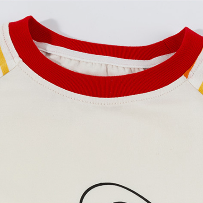 肌に優しい 冷感快適 ボーダー キッズ 半袖 Tシャツ n-238