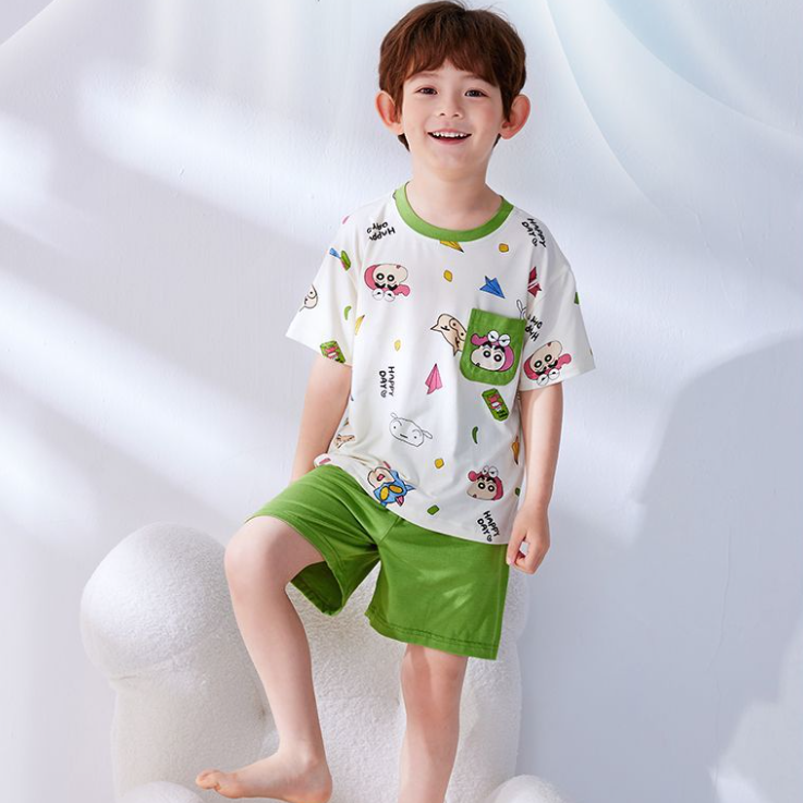 吸汗速乾 通気 ルームウェア 用 Tシャツ+ショーツ セットアップ n-246
