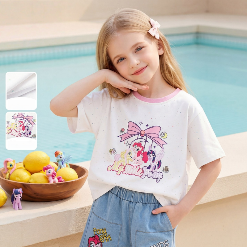通気性良し カラフル ボーダー 半袖 Tシャツ n-273