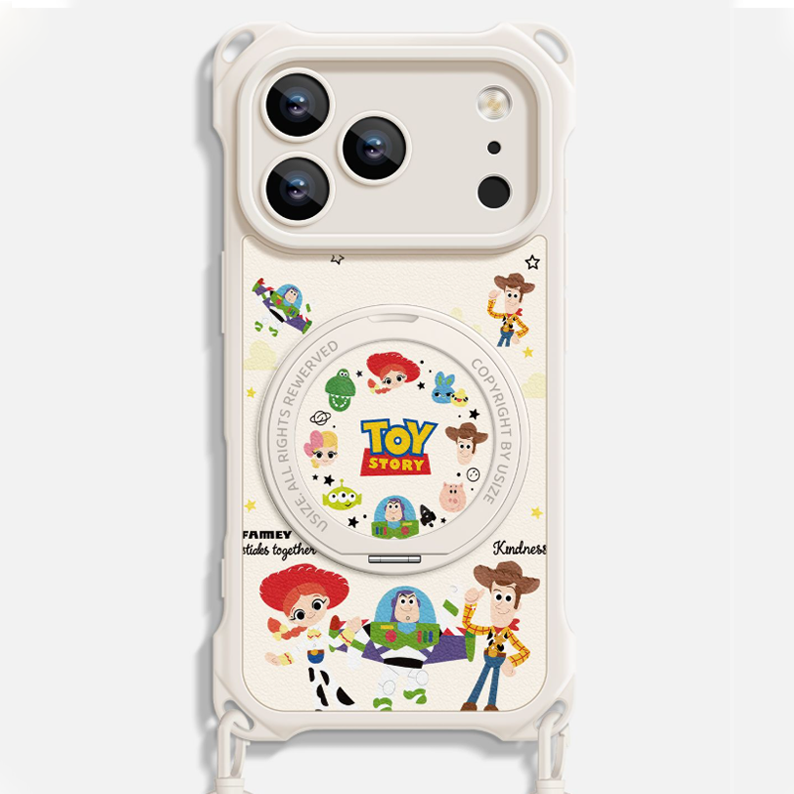衝撃吸収 しっかり保護 iPhone機種に対応 360度回転スタンド スマホケース C-80009