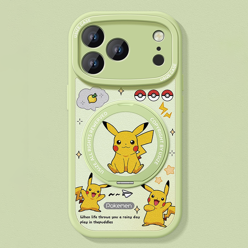 磁気吸着 360度回転スタンド iPhone機種に対応 スマホケース C-80015