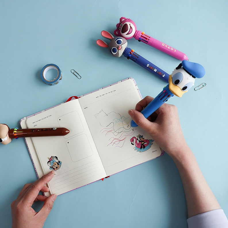 可愛い 立体キャラヘッド 文房具 ボールペン C-438