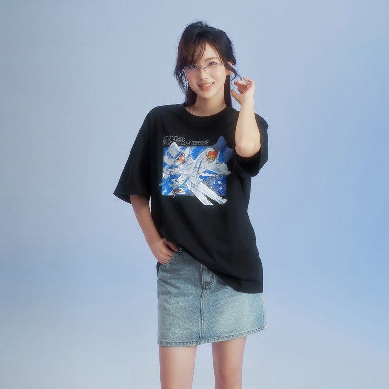 2色展開 男女兼用 プリント Tシャツ C-50037
