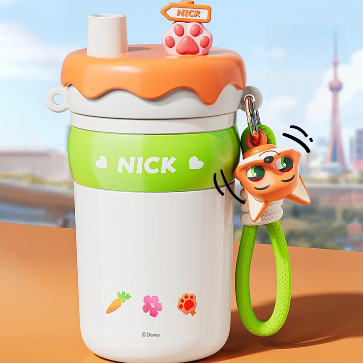 520ML 保温保冷 ストロー・直飲み 水筒 ボトル C-503