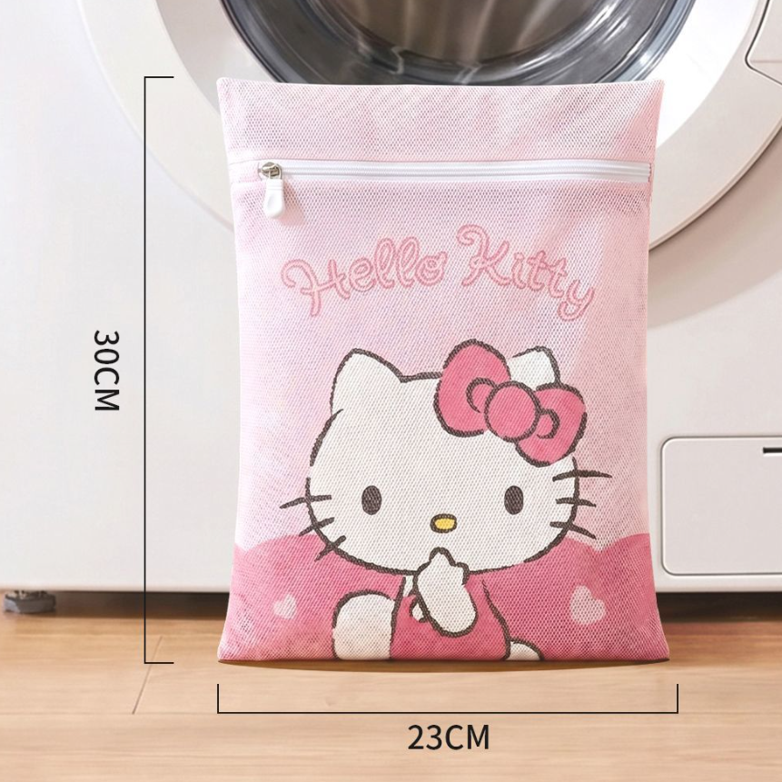 単品/セット 細目メッシュ ファスナー式 衣類 洗濯ネット C-512