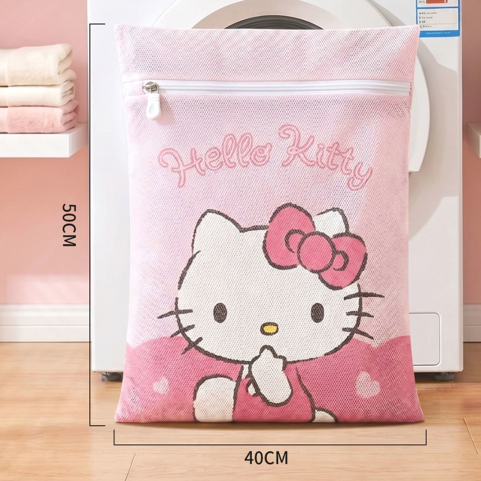 単品/セット 細目メッシュ ファスナー式 衣類 洗濯ネット C-512