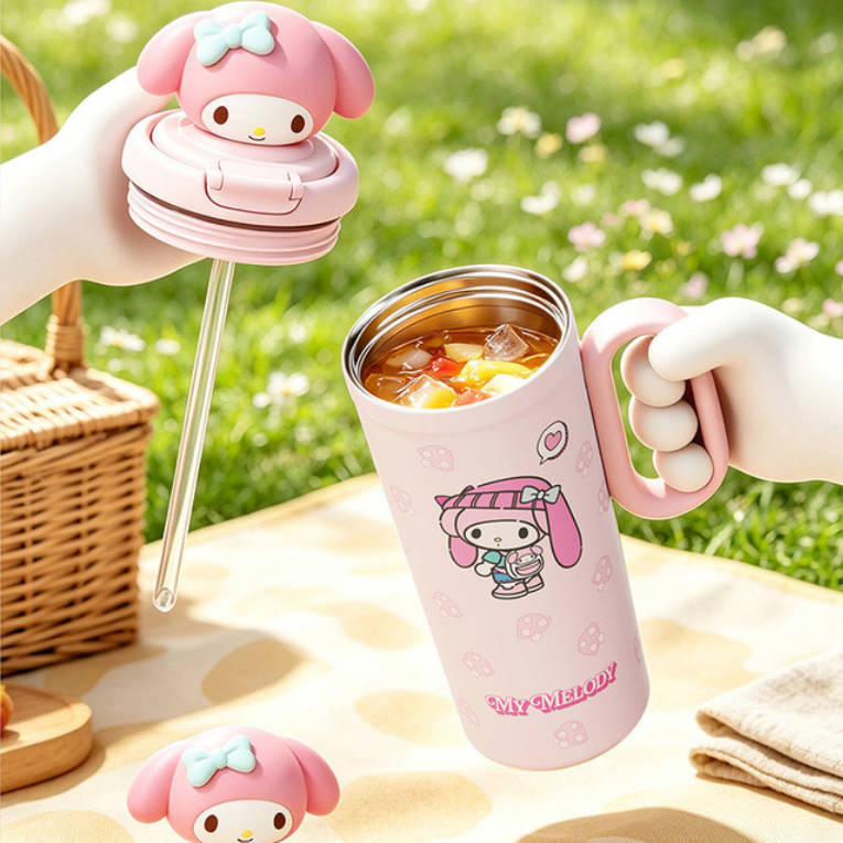 700ml 持ち手付き 保温保冷 ボトル C-560
