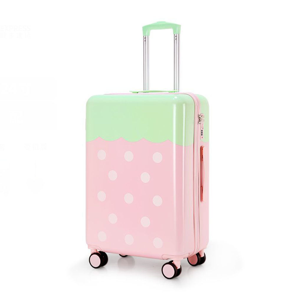 ストロベリー 配色 かわいい キャリーケース C-30034