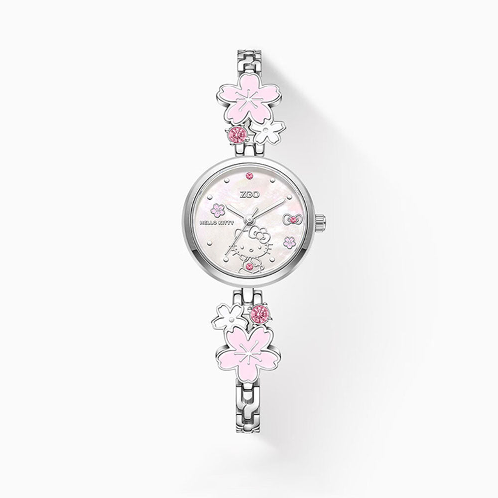 桜モチーフ 女性用 クォーツ 腕時計 C-450