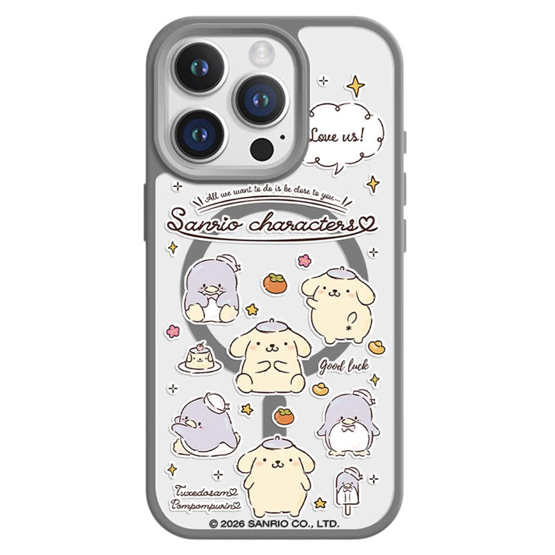 iPhone機種に対応 透明 衝撃吸収 レンズ保護 スマホケース C-80123