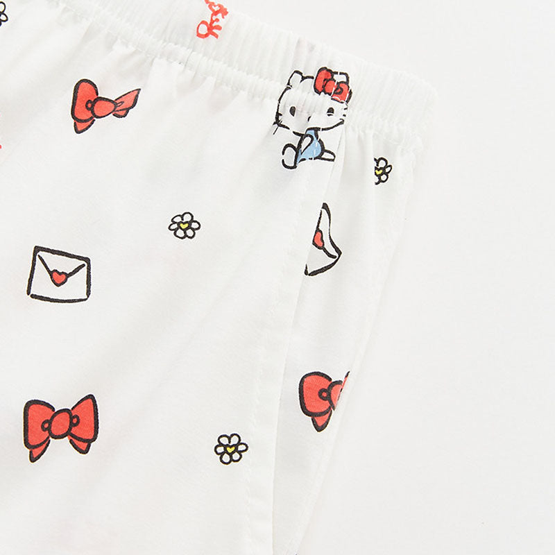 ゆったり Tシャツ+ショートパンツ パジャマセット C-50061