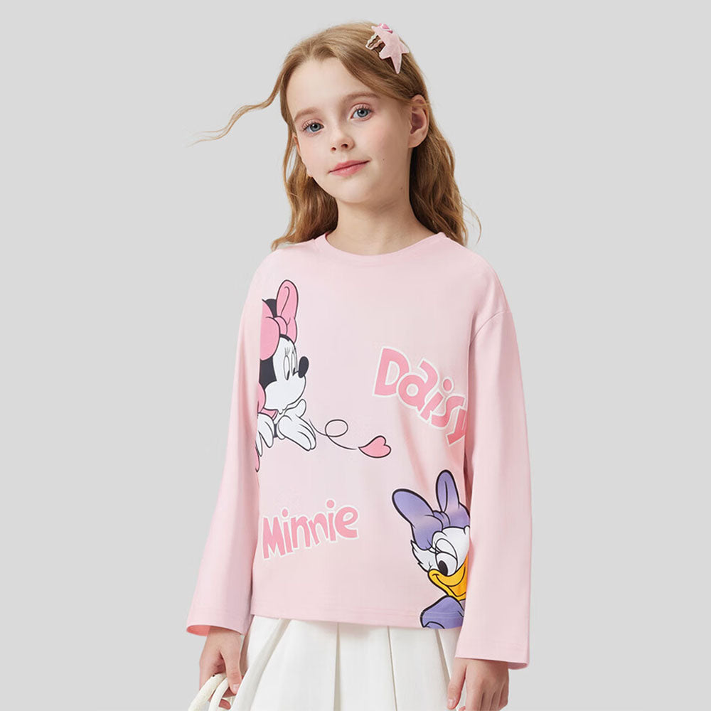 カジュアル かわいい 春秋 綿100% 長袖 Tシャツ n-421