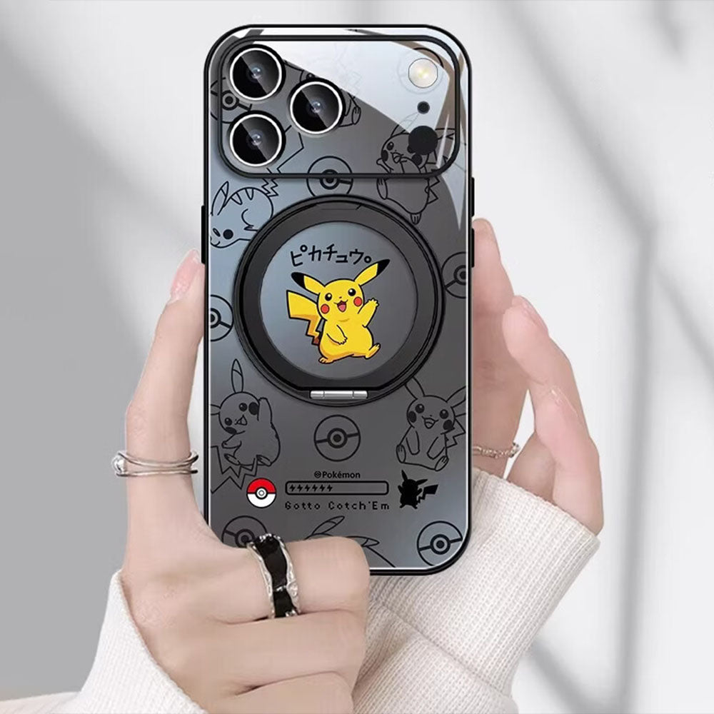 iPhone機種に対応 360°回転リング カメラ保護 スマホケース C-80148