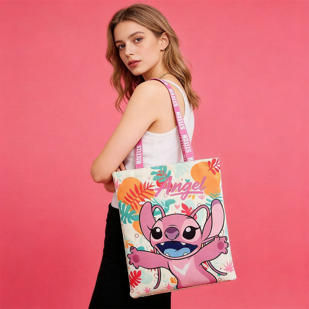 プリント 大容量 総柄 バッグ C-481