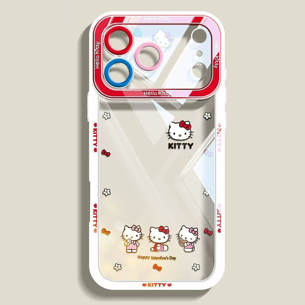 iPhone機種に対応 6カラー 透明感たっぷり カメラ保護 スマホケース C-80161