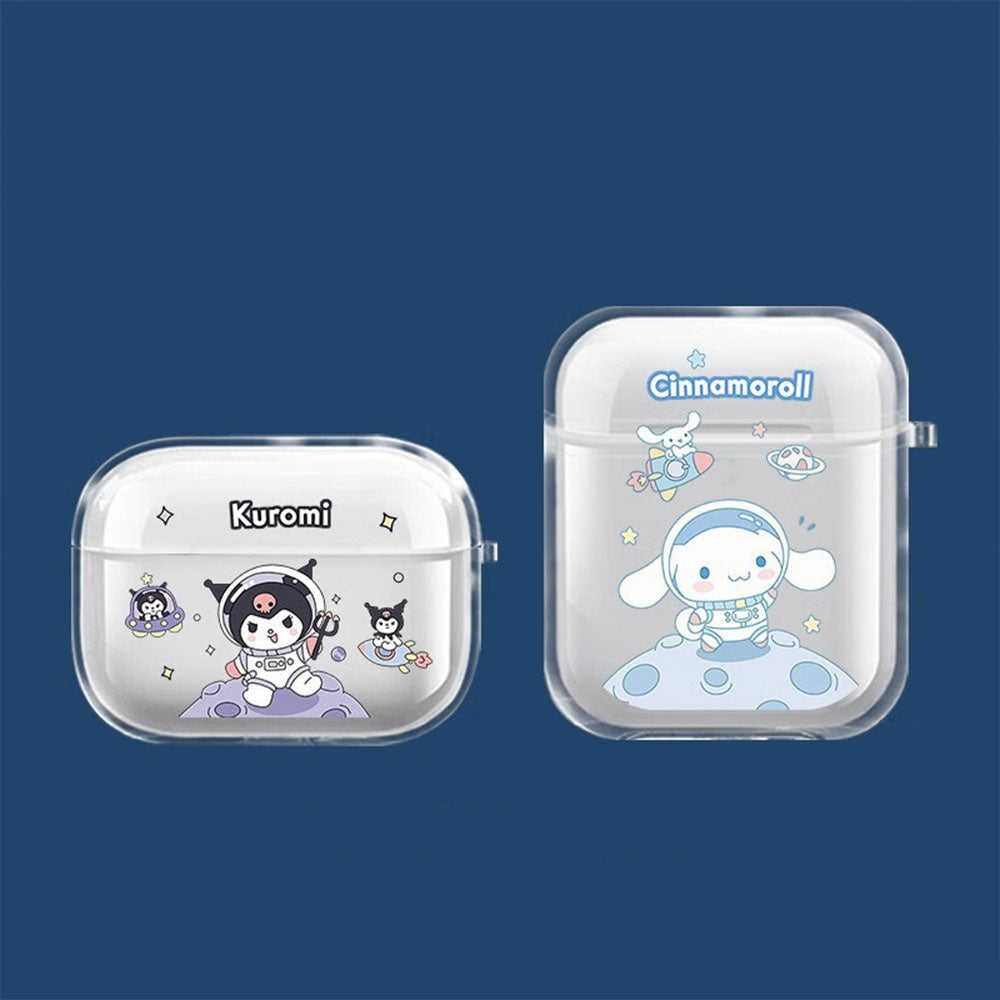 クリアデザイン ソフト ワイヤレス充電対応 AirPodsケース C-80173