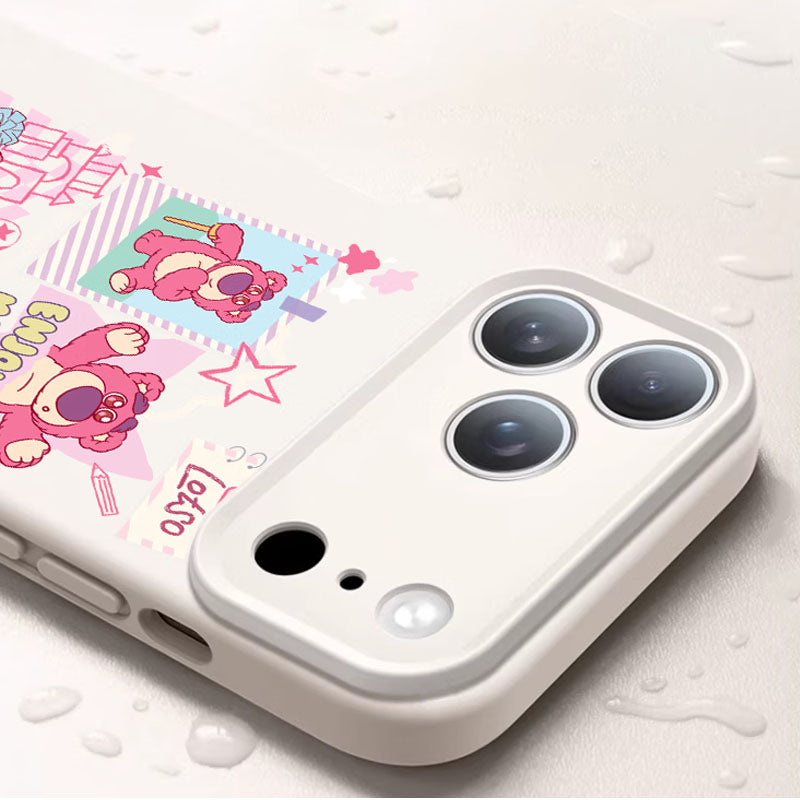 iPhone機種に対応 耐衝撃 指紋防止 水洗OK スマホケース C-80121