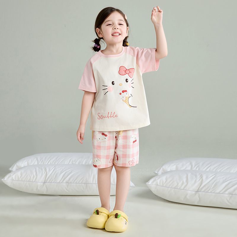 締め付けなし 夏用 吸汗通気 Tシャツ+ショーツ セットアップ n-250