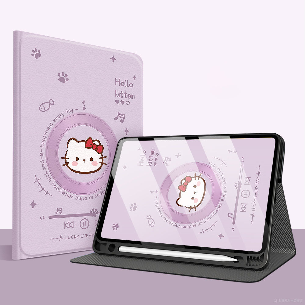 衝撃保護 薄型軽量 3段階角度調整 iPadケース C-80077