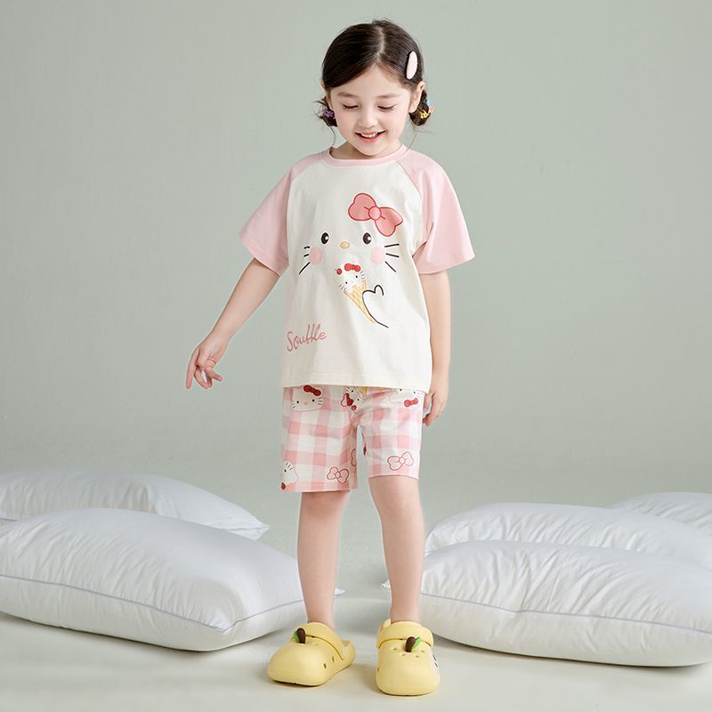 締め付けなし 夏用 吸汗通気 Tシャツ+ショーツ セットアップ n-250