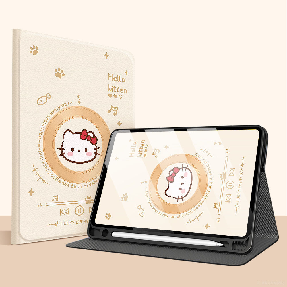 衝撃保護 薄型軽量 3段階角度調整 iPadケース C-80077