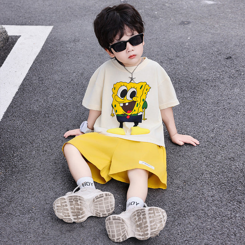 売れ筋 シンプル 半袖 トップス+ショートパンツ セットアップ n-221