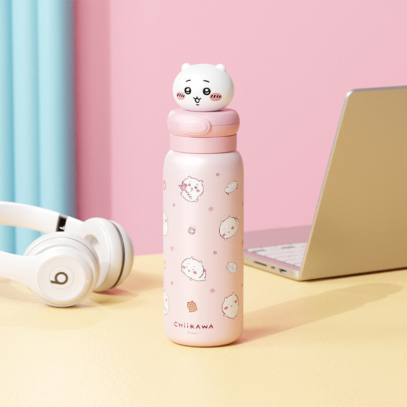 550mL 癒しデザイン 保温保冷 水筒 ボトル C-399