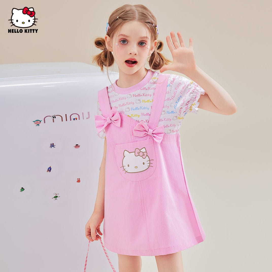 可愛い♡ 子供用 夏服 キュート元気系 ワンピース n-315