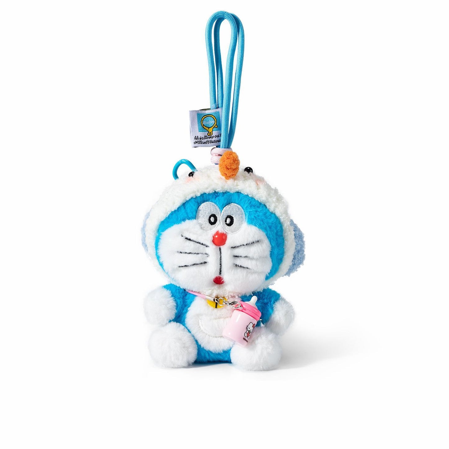 もこもこ カラフル ぬいぐるみ バッグチャーム C-148
