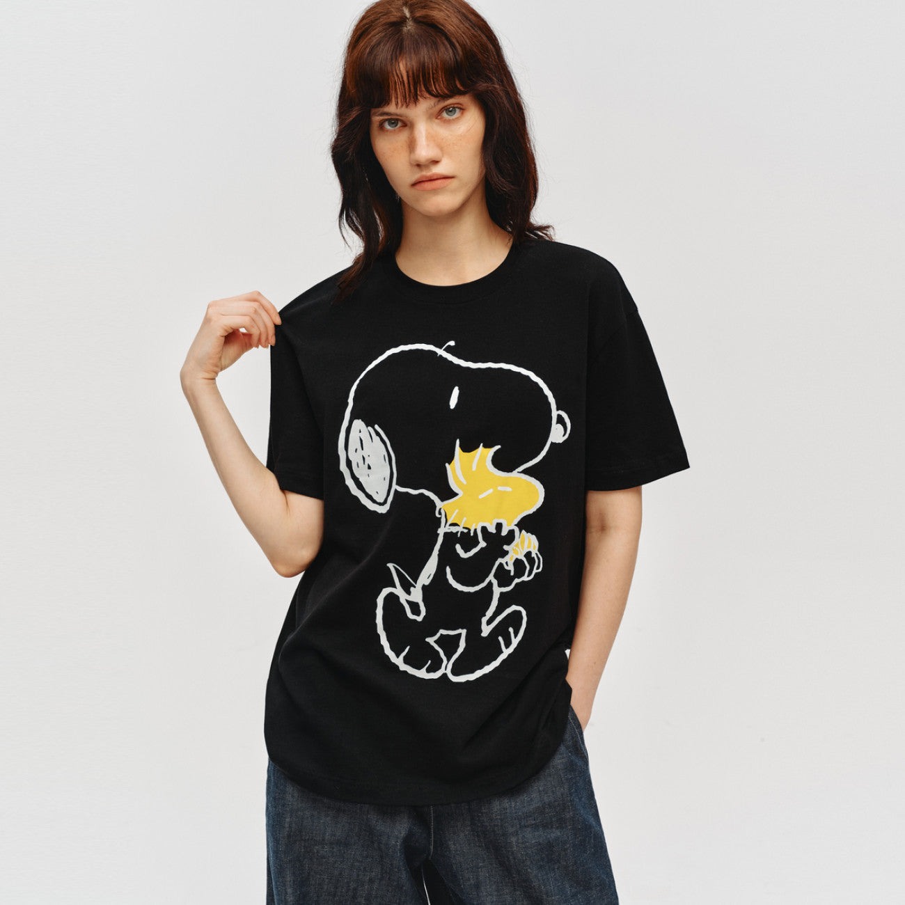 3色展開 男女兼用 プリント Tシャツ C-50043