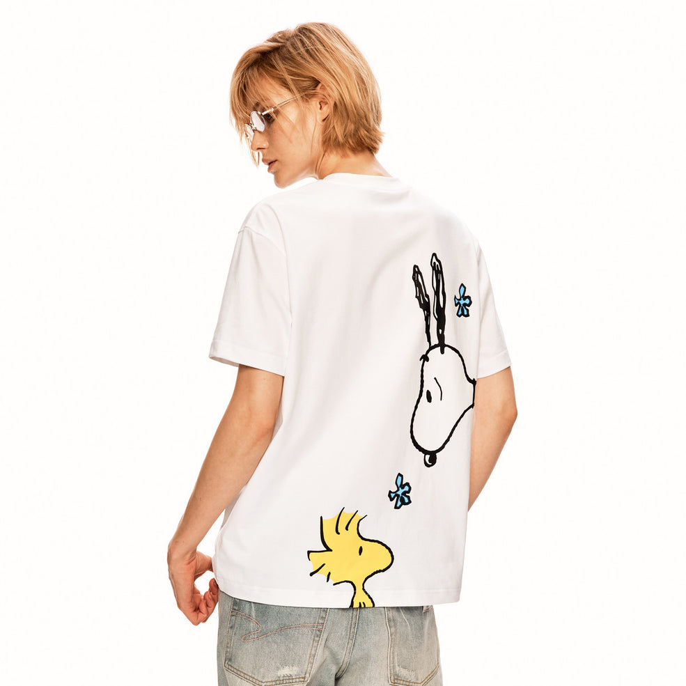 3色展開 男女兼用 ゆったり Tシャツ C-50045