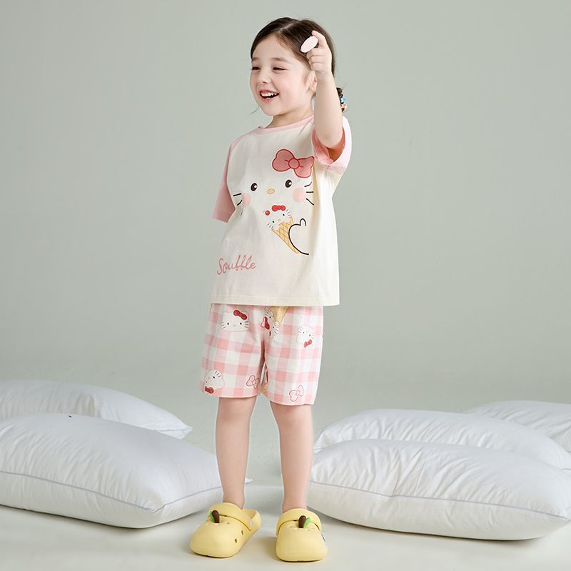 締め付けなし 夏用 吸汗通気 Tシャツ+ショーツ セットアップ n-250