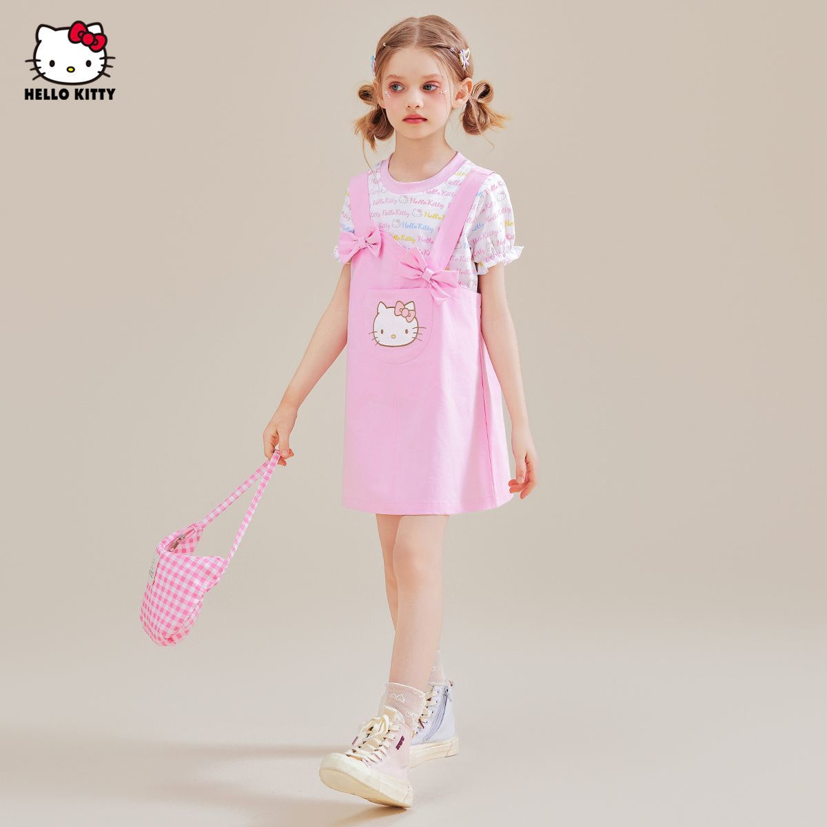 可愛い♡ 子供用 夏服 キュート元気系 ワンピース n-315