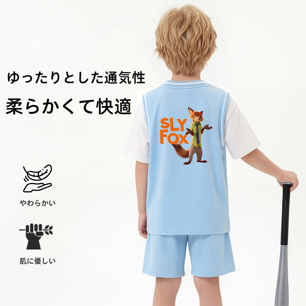 配色 プリント トップス+ショートパンツ セットアップ n-182