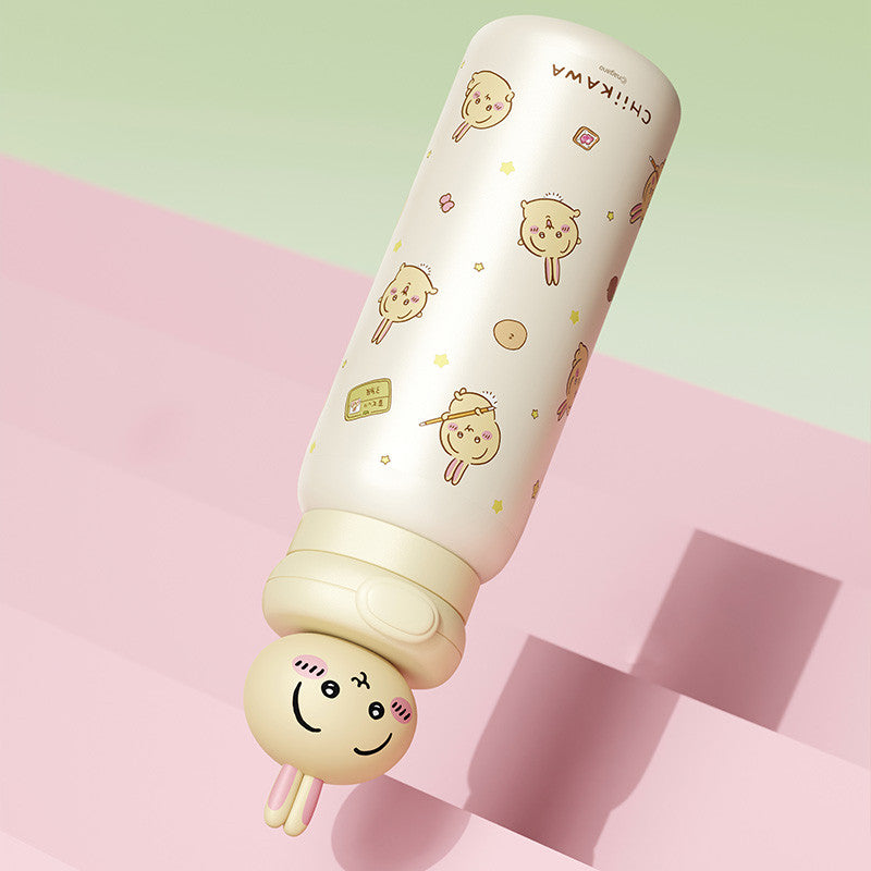 550mL 癒しデザイン 保温保冷 水筒 ボトル C-399