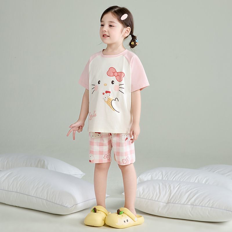 締め付けなし 夏用 吸汗通気 Tシャツ+ショーツ セットアップ n-250